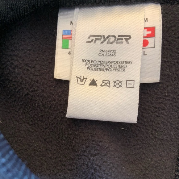 EUC Spyder Waffle Knit Full Zip Hooded Womens Jacket EUC Sz M - Picture 6 of 11